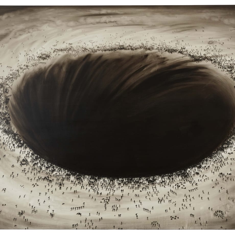 Chao Lu Black Hole 150x200cm 2017