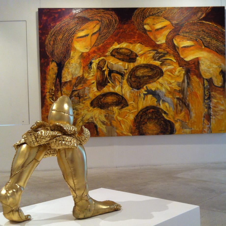 Earthbound, Munkhtsetseg Jalkhaajav, Schoeni Art Gallery, 2012