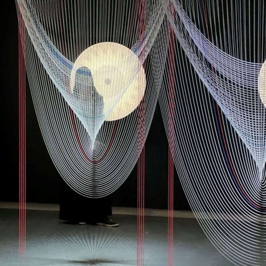 Žilvinas Kempinas exhibition "Light and Gravity" Opening at Sharjah Islamic Arts Festival