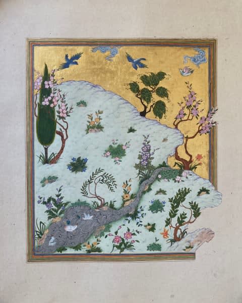 Arvind Sundar ‘Illusion of chaos triptych’ 17 x 17 in