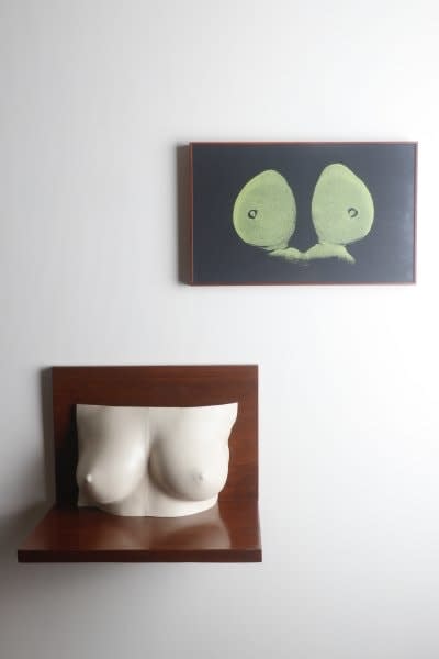 Saviya Lopes Preying Mantis, Edition of 3 15 x 11 x 11 in 16x10.5 in