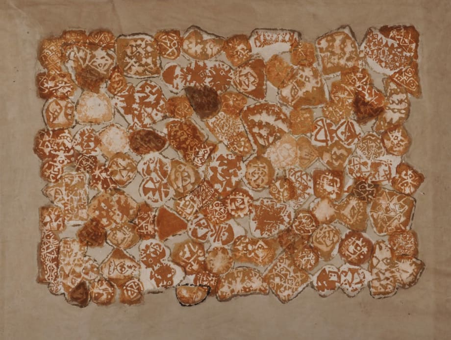 Untitled, 1985 Mixed Media on Canvas 190 x 250 cm