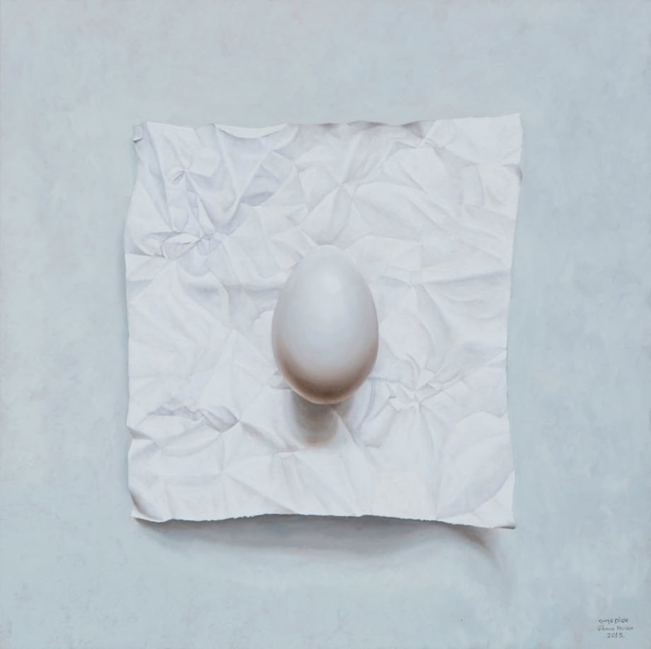 Othman Moussa, White on white, 2015