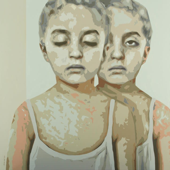 Untitled, 2012 Acrylic on Canvas 180 x 180 cm