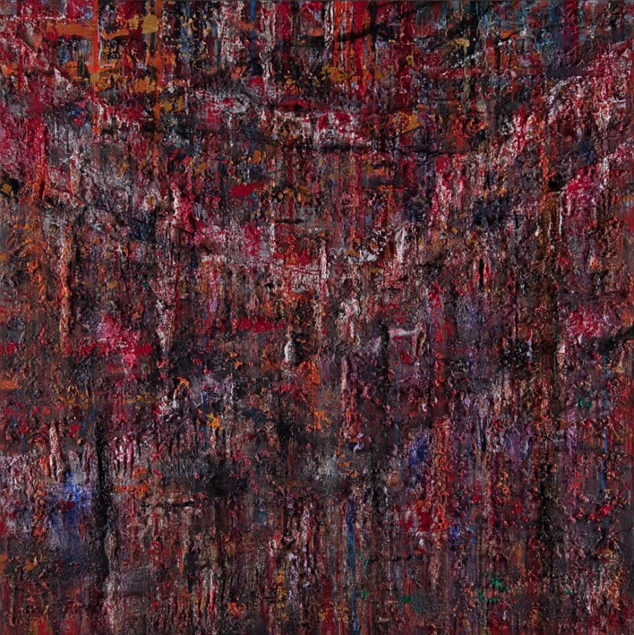 Mountain, 2014 Mixed Media on Canvas 170 x 170 cm