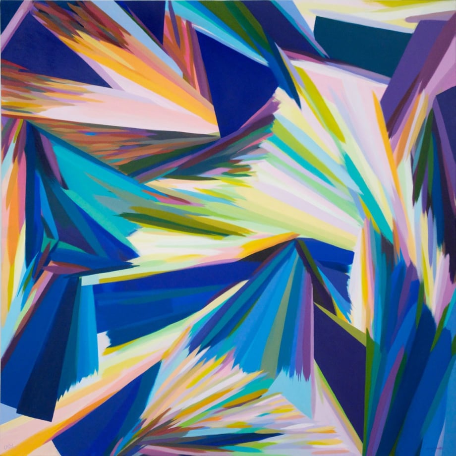 Angels and Butterflies, 2010 Acrylic on Canvas 200 x 200 cm