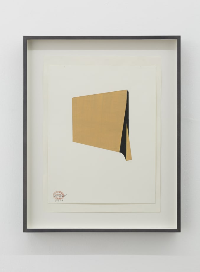 Tony DeLap, Watercolor for Painting, 2004