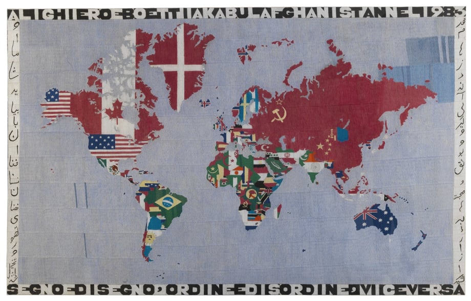 Alighiero Boetti, Mappa, 1983
