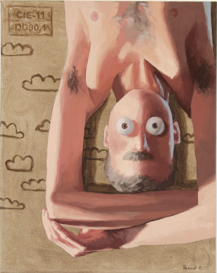 Pascual Ovalle CIE-11 DD90.1 (ICD-11 DD90.1), 2024 Oil on linen 50 x 40 cm