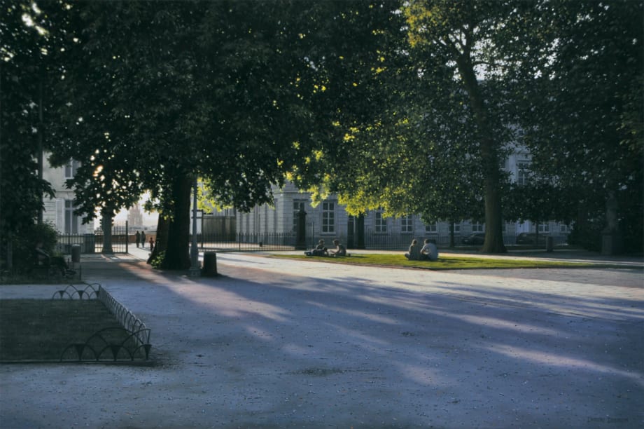 Dimitri Desiron Last Rays, 2025 Oil on canvas 60 x 90 cm