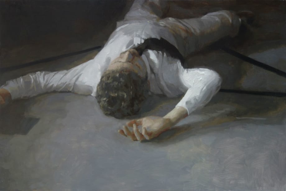 Rafel Bestard Fallen II, 2019 Oil on canvas 100x 150 cm
