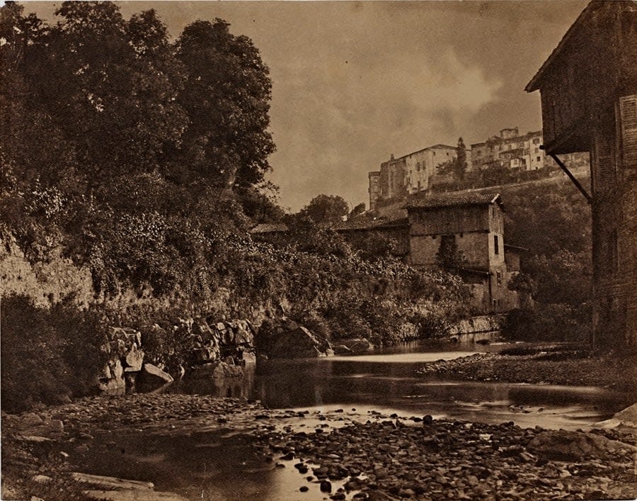 Andre Giroux, Anciennes papeteries au bord de la riviere Durolle, 1855