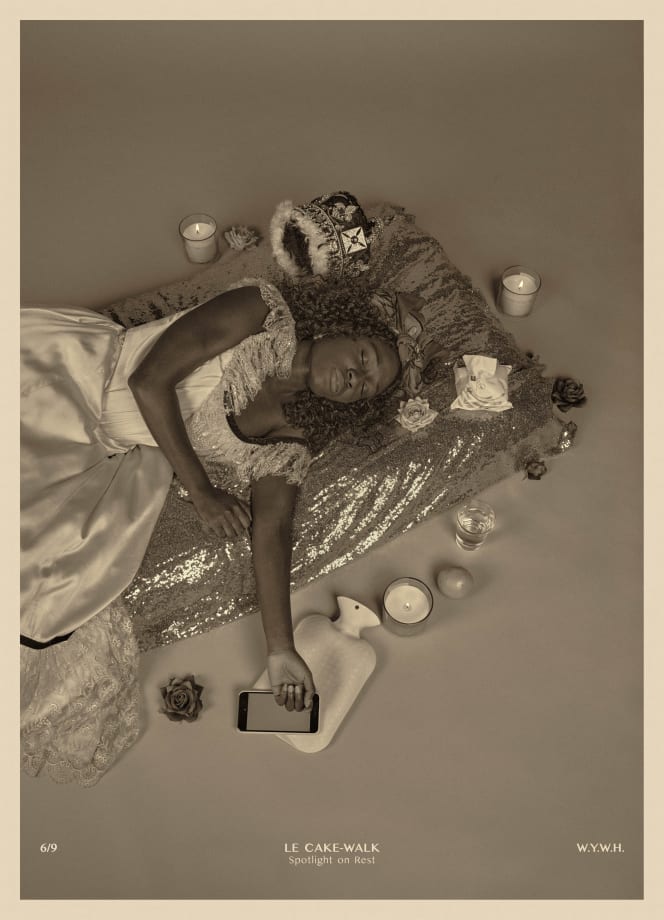 Heather Agyepong, Wish You Were Here (6. Le Cake-Walk: Spotlight on Rest), 2020