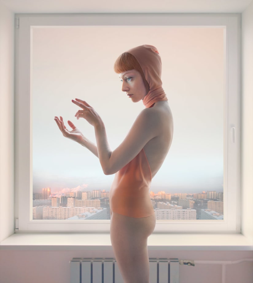 Katerina Belkina Morning Message, 2010 Photography, Digital Painting 110 x 98 cm, 43 1/4 x 38 5/8 inch Edition of 9 plus 2 artist's proofs Series: Empty Spaces artist label and signature on verso