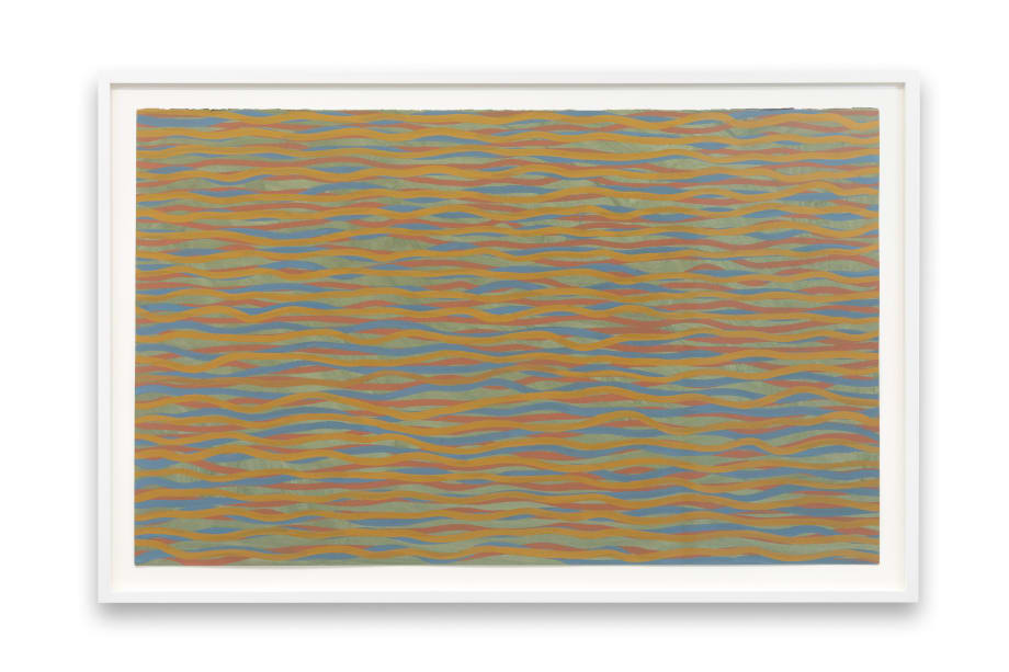 Sol LeWitt, Horizontal Brushstrokes, 2003