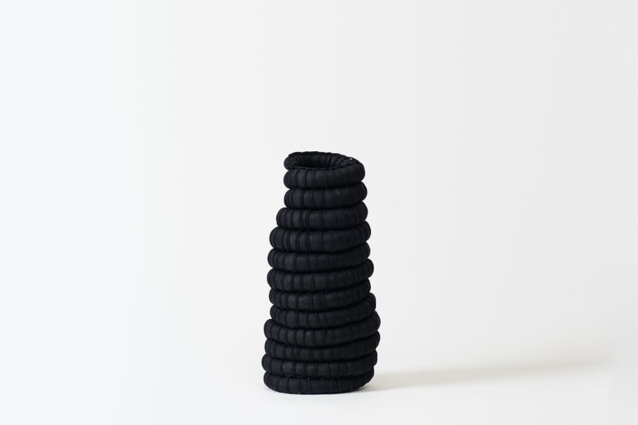 Carly Tarkari Dodd Untitled 1, 2025 Linen, polyester filling and cotton yarn 590mm x 270mm x 230mm