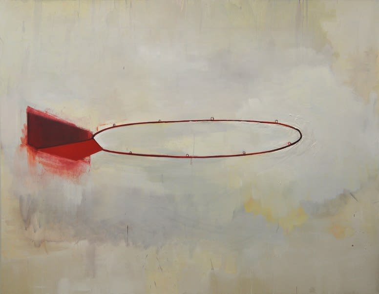 Ben Murray Hoop, 2013 Oil on canvas 72 x 90 in. 182.88 x 228.6 cm