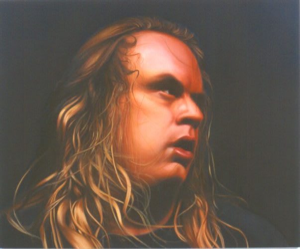 Davis/Langlois Head, 2002 oil on canvas 66 x 72 in. 167.64 x 182.88 cm