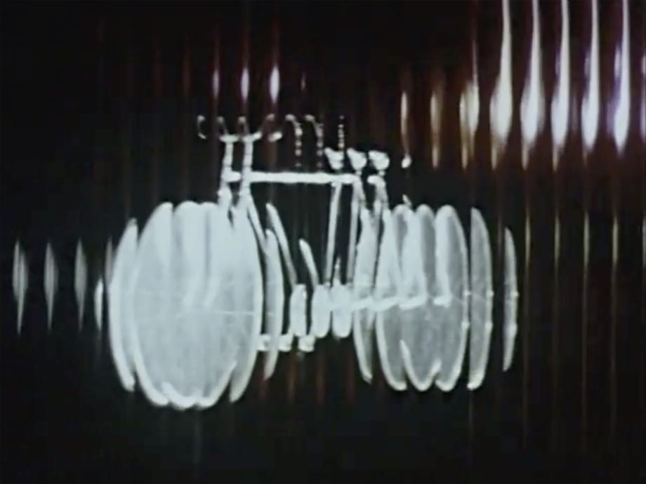 Toshio Matsumoto Ginrin(銀輪), 1955 35mm 12min