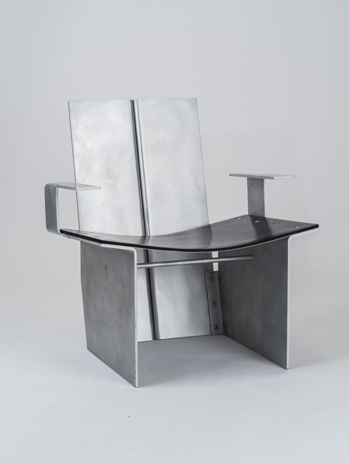 Paul Coenen, Rubber lounge chair 2 (with armrest), 2023