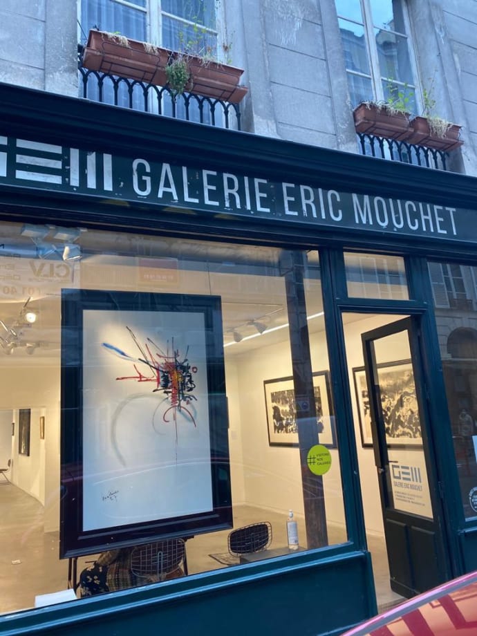 Re-opening exhibition in partnership with Galerie Eric Mouchet , 45 Rue Jacob 75006 Paris