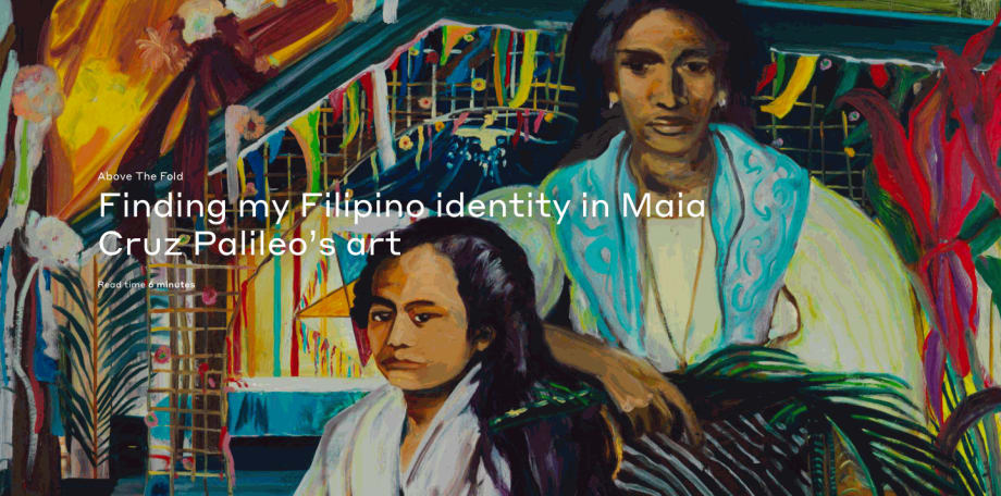 Finding my Filipino Identity in Maia Cruz Palileo's Art