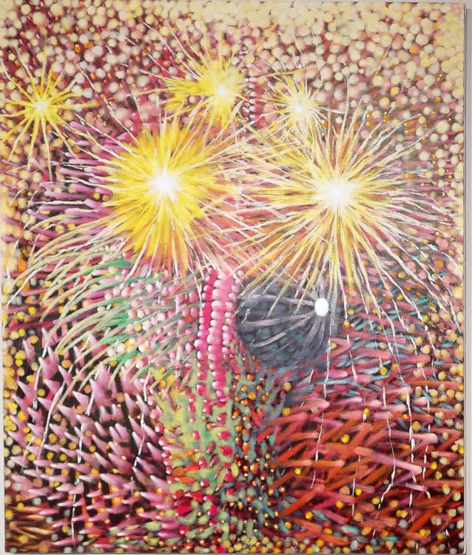 Mie Yim, Napalm, Fluid Boundaries at the Battleboro Museum in Vermont, image courtesy NARM