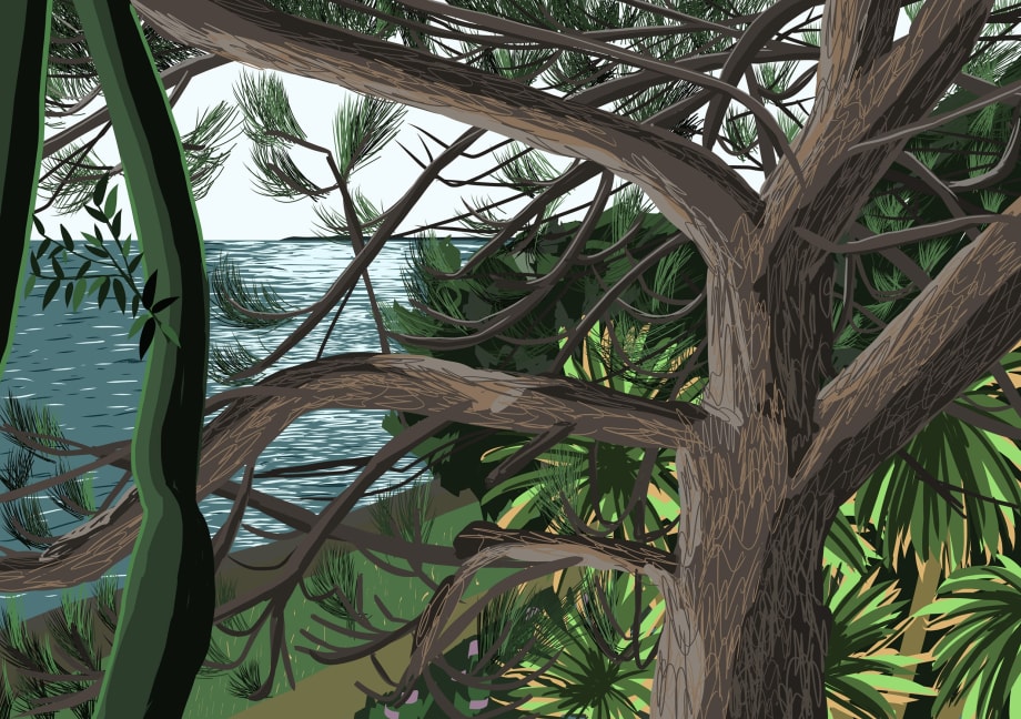 Sam Wingate Untitled (21st of September), 2020 iPad drawings printed in an edition of 20 Edition of 20 plus 2 APs