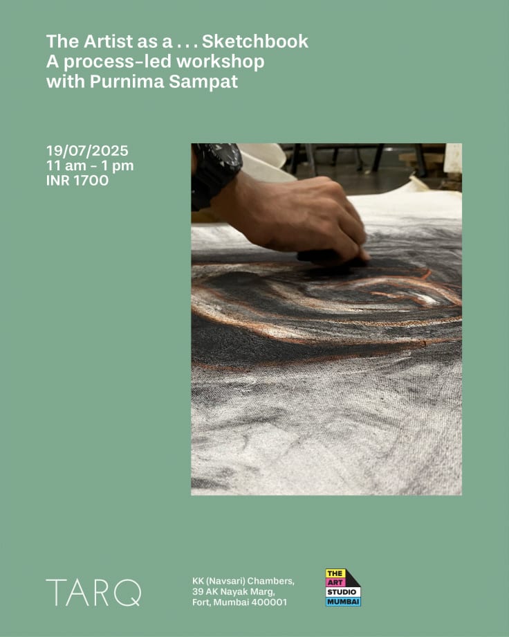 The Artist as a... Sketchbook, A process-led workshop with Purnima Sampat