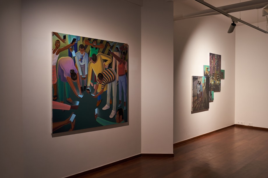 Install view, YOU ARE ALL CAUGHT UP, 2020