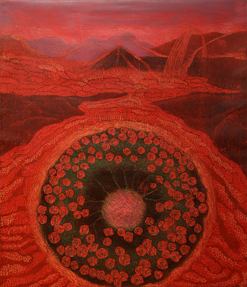 Soghra Khurasani, Flood Flow and Silent Torso III, 2014