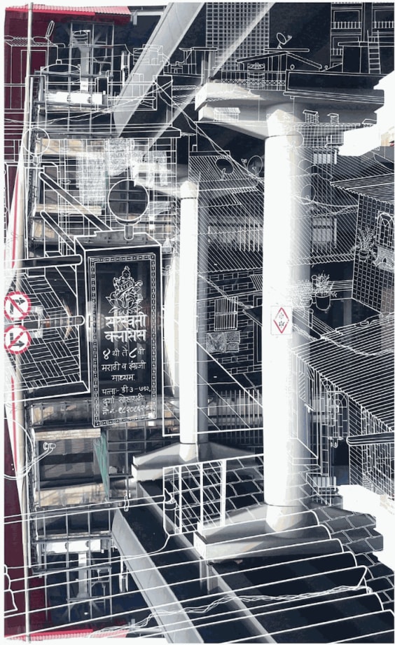 An Artist's Sketch of a Transforming Mumbai