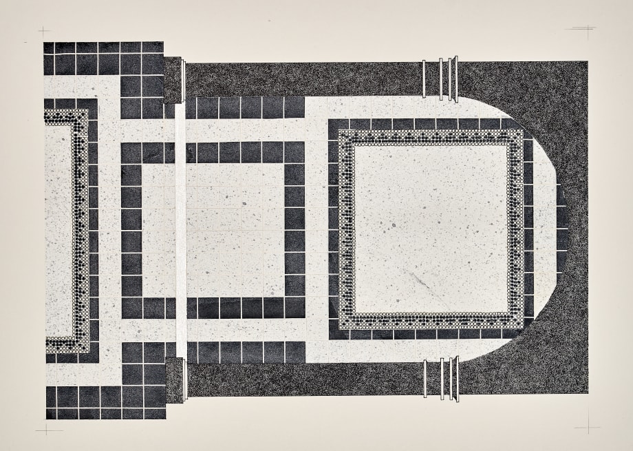 Vishwa Shroff, Four Steps (detail), 2022