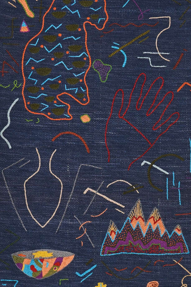 Areez Katki, Caspian Dispersion (detail), 2018