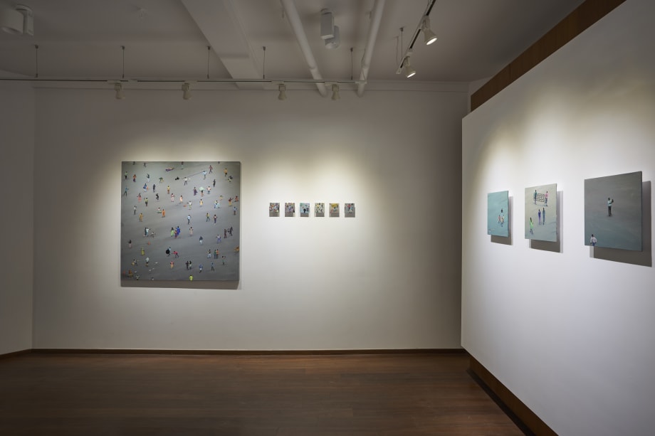 Install view, A Man of the Crowd, 2018