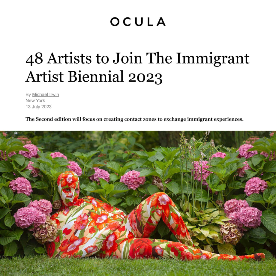 48 Artists to Join The Immigrant Artist Biennial 2023