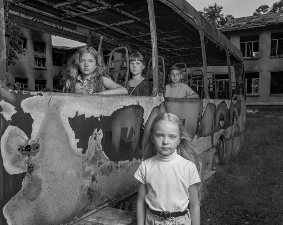 Mark Neville. Life in Ukraine, The connection between aid and art
