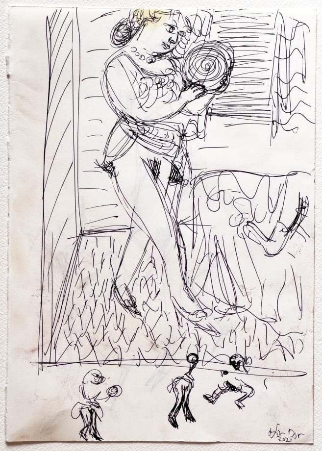 Ofir Dor, Woman with mirror