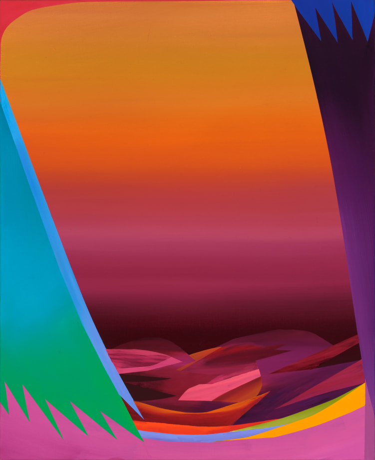 Kristi Kongi, It Takes Time to Notice. The Freezing Twilight, 2023-2024, Oil on canvas, 21 5/8 x 17 3/4 in, 54.9 x 45 cm