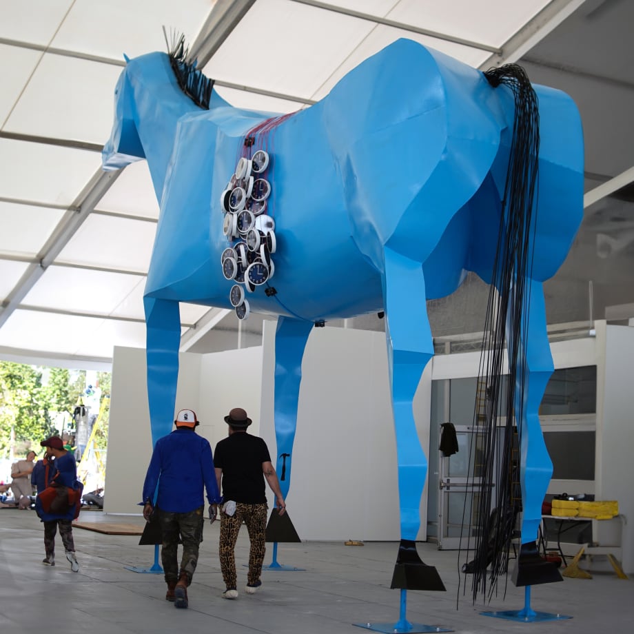 BK Adams: The Messenger, Time, A Blue (Collar) Horse