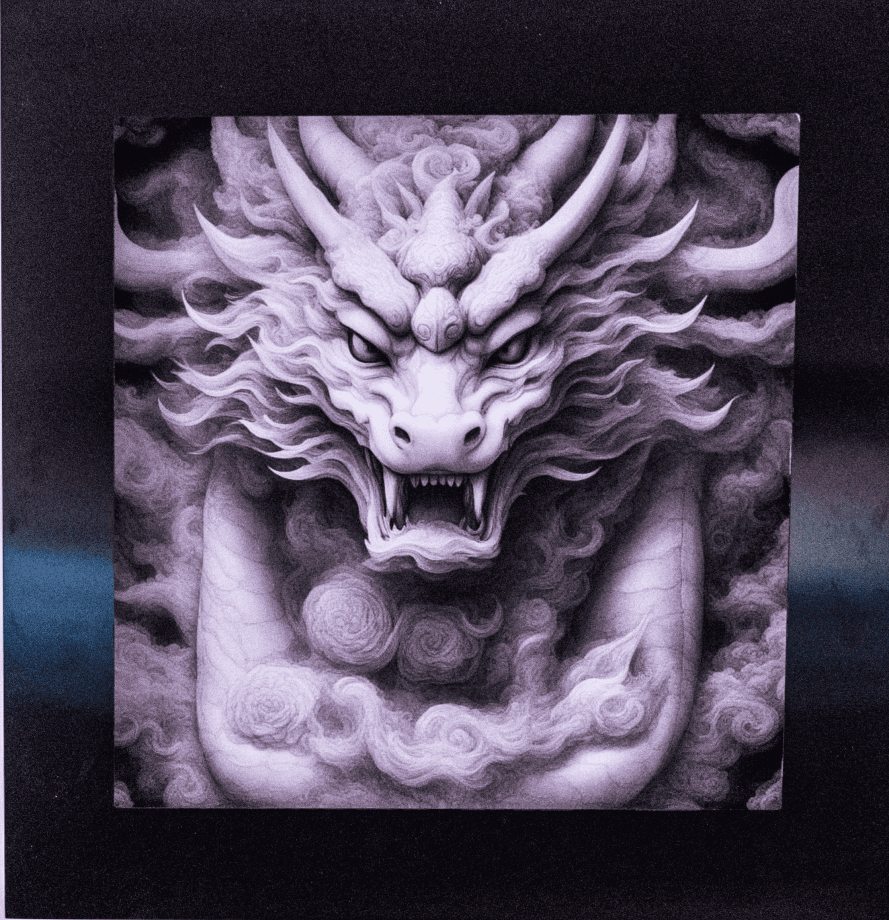 Devy Man, Alchemical Dragon, 2024