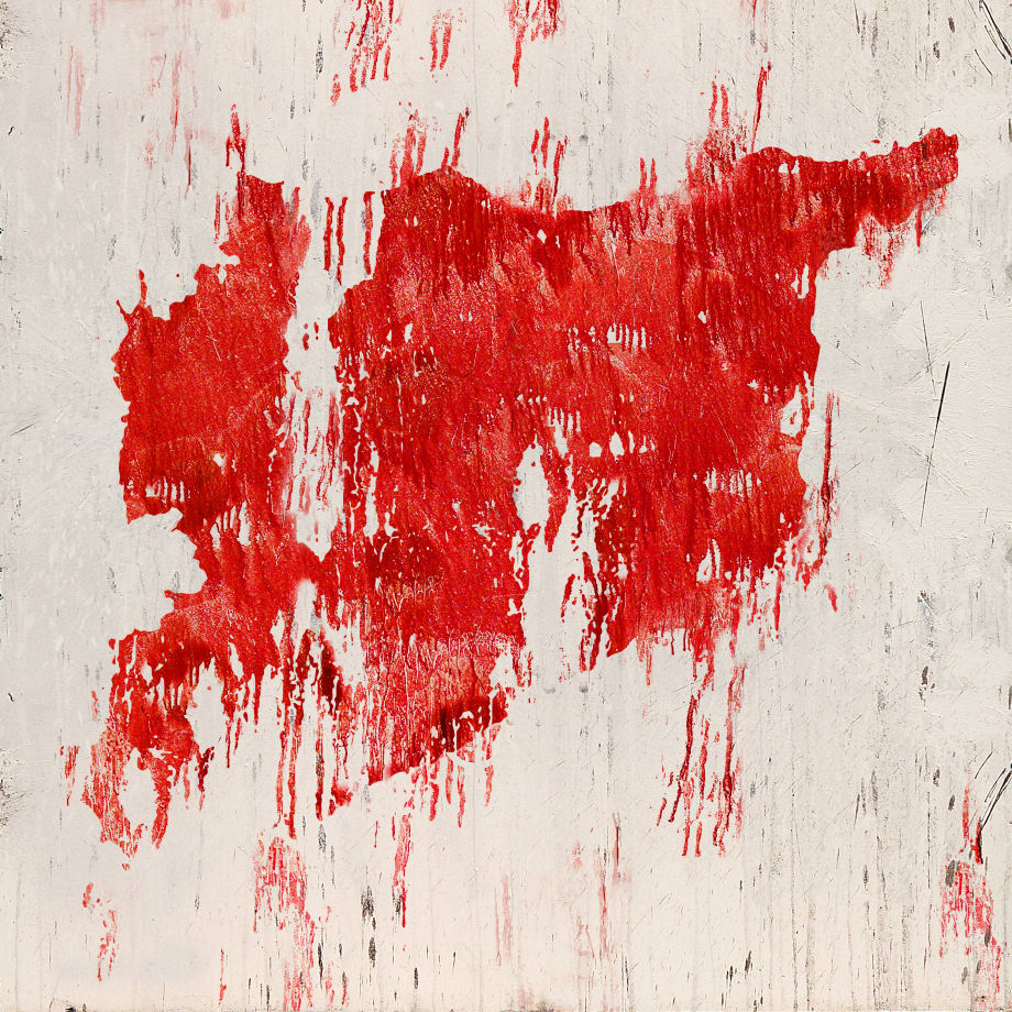 Bleeding Syria, 2012 Archival Print On Cotton Paper 60 x 60 cm Edition of 5 + 2 AP