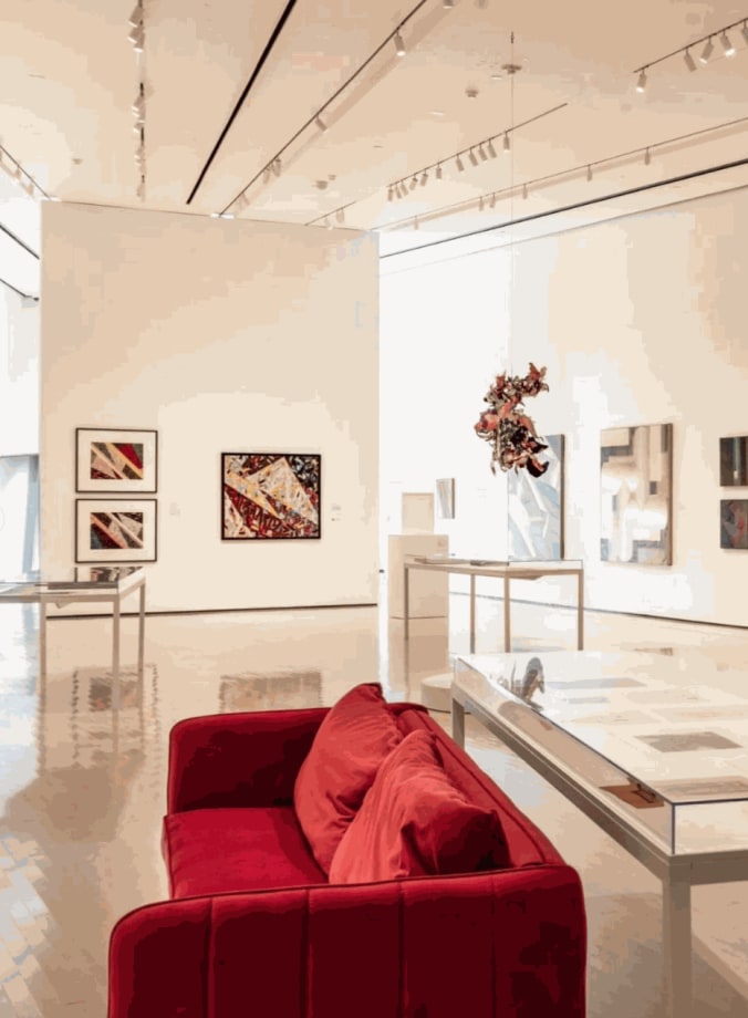 Samia Halaby Exhibition at the Broad Art Museum, MSU