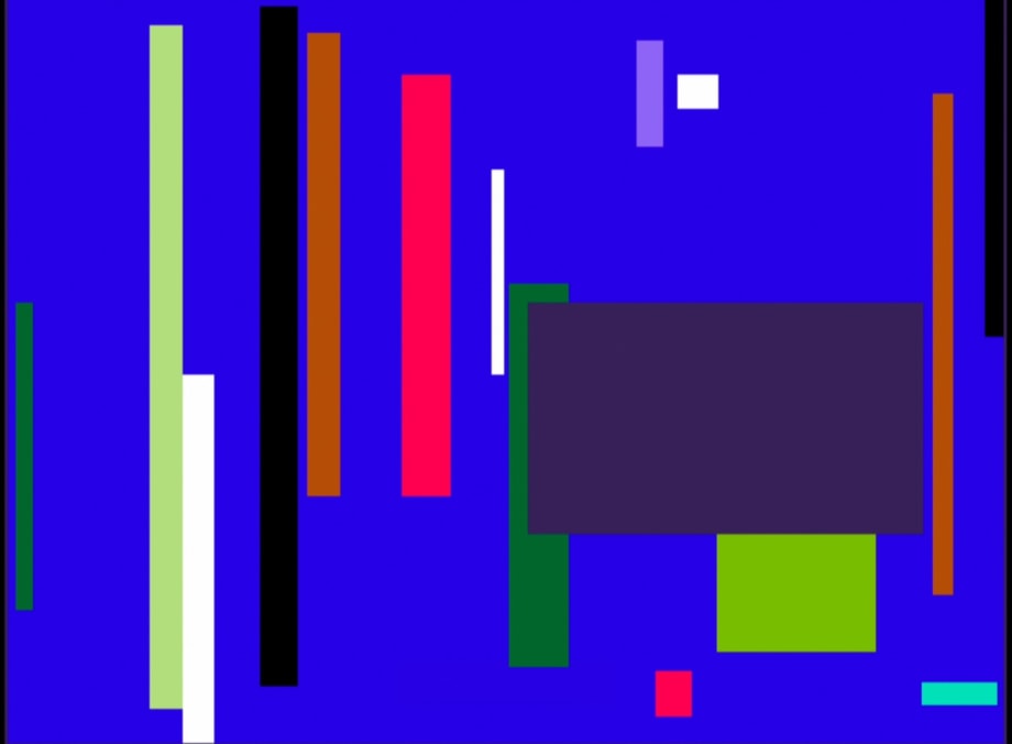 Samia Halaby at Kunsthalle Wien: Radical Software: Women, Art & Computing 1960–1991