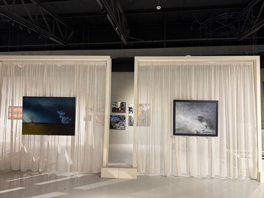 Khaled Akil and Tammam Azzam featured in Student curated exhibition Past Through Here, Maraya Art Center, Sharjah, Dubai