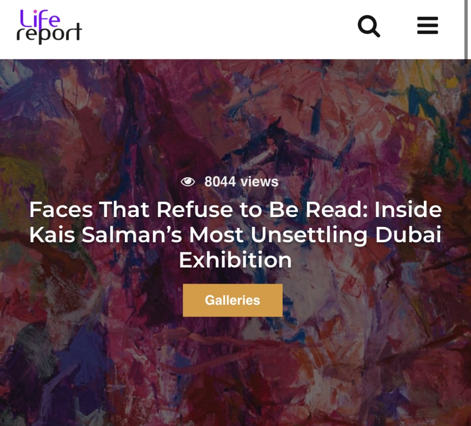 Faces That Refuse to Be Read: Inside Kais Salman’s Most Unsettling Dubai Exhibition