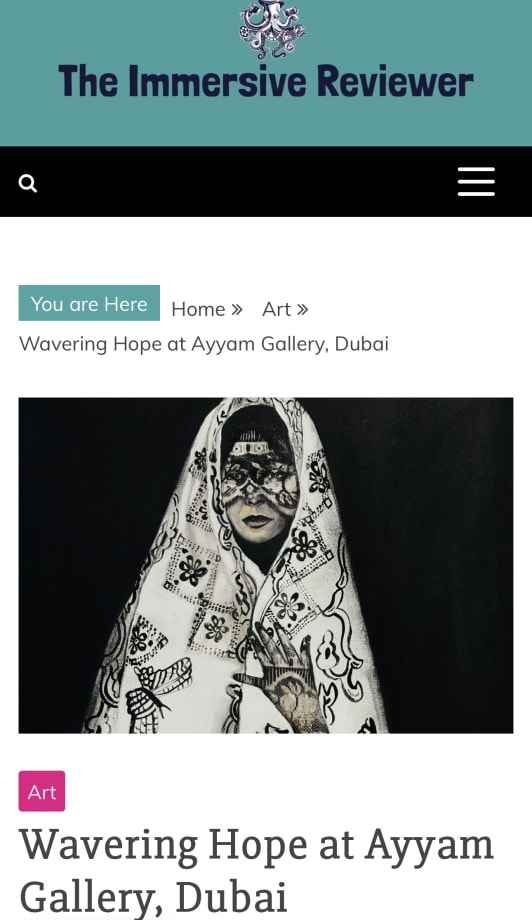 Wavering Hope at Ayyam Gallery, Dubai