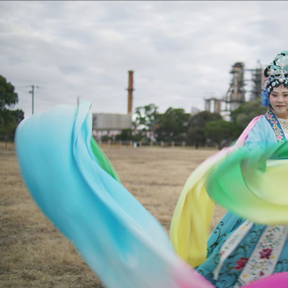 If the earth is not curvature, our eastern tune would have collided with yours. , Siying Zhou