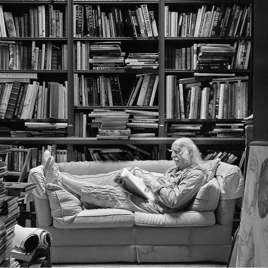 Ray Ching in his home