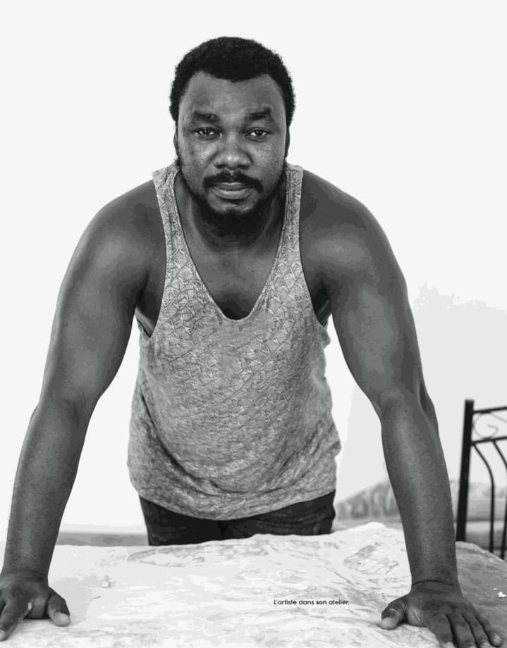 Yeanzi à son studio, courtesy de l'artiste